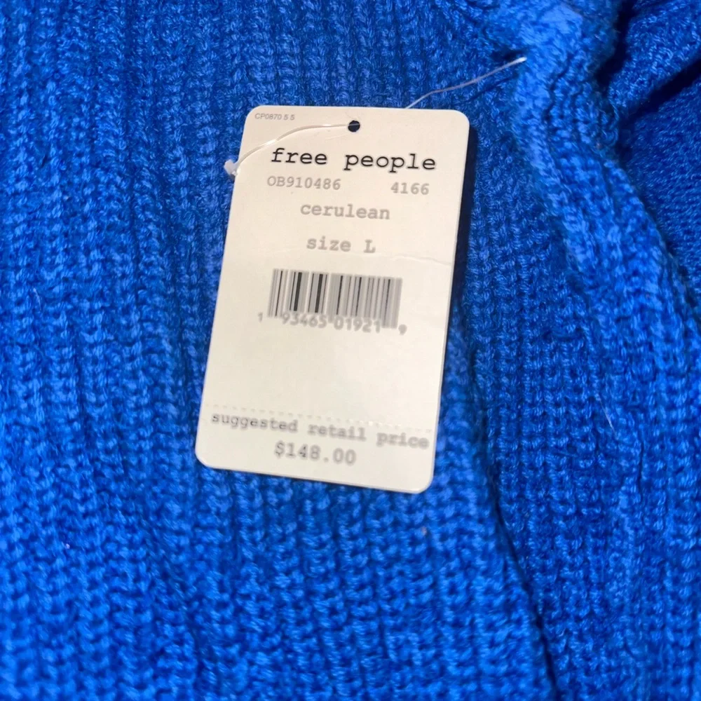 Women’s Free People Blue Sweater - Picture 5 of 8